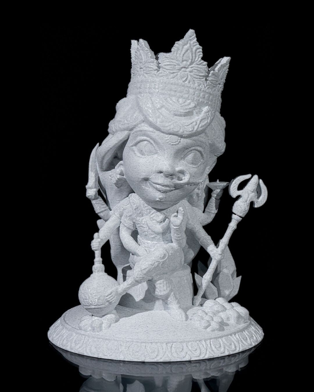 Chibi Durga- The Victorious Conqueror 'unpainted'