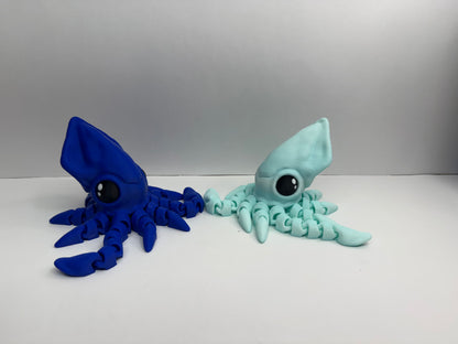 Poseable Squid Buddy – Ocean Explorer Edition