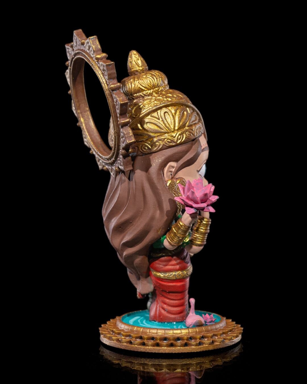 Chibi Lakshmi - Goddess of Wealth  'unpainted'