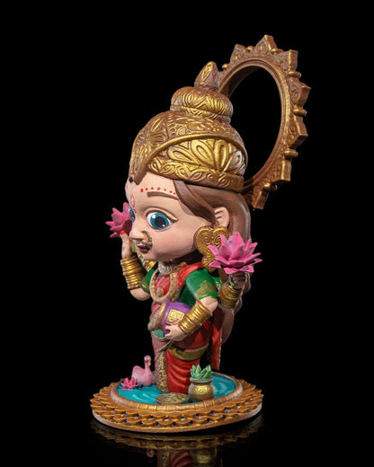 Chibi Lakshmi - Goddess of Wealth  'unpainted'