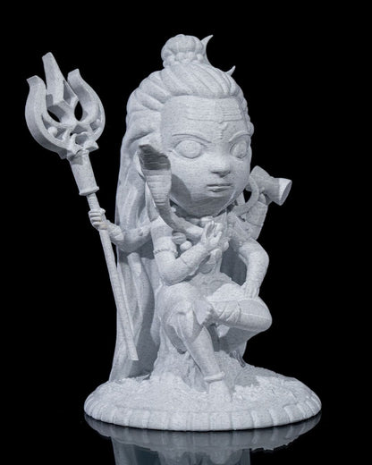 Chibi Shiva - The Destroyer Cute  'unpainted'