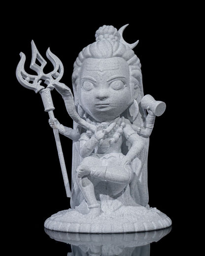 Chibi Shiva - The Destroyer Cute  'unpainted'