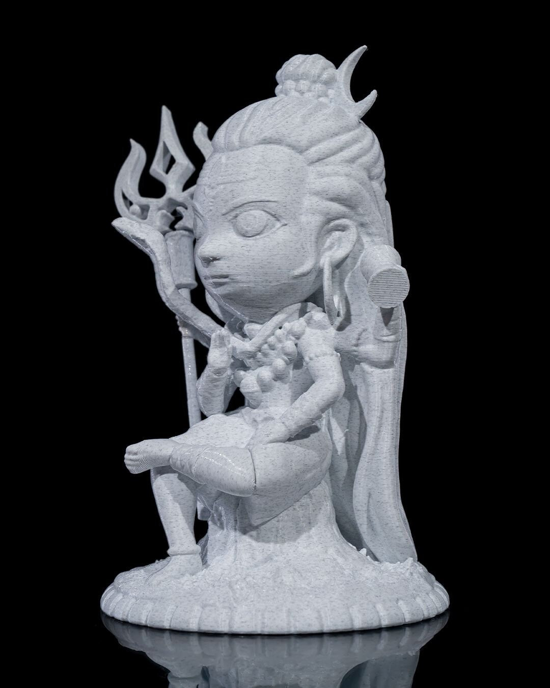 Chibi Shiva - The Destroyer Cute  'unpainted'