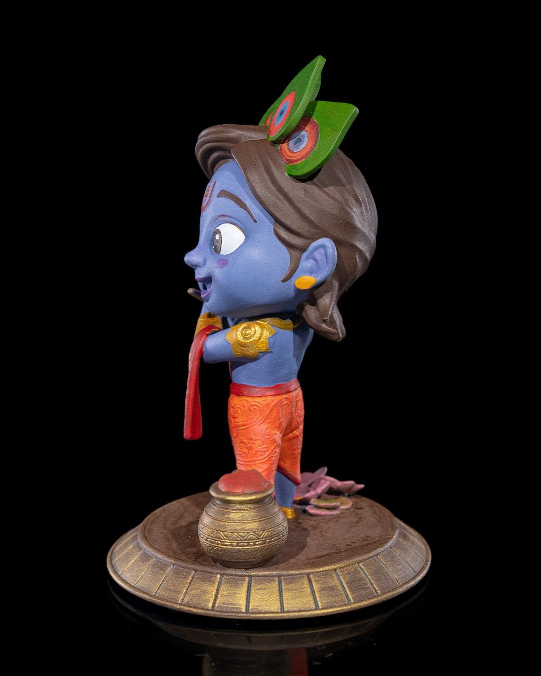 Chibi Krishna - The Divine Child 'unpainted'