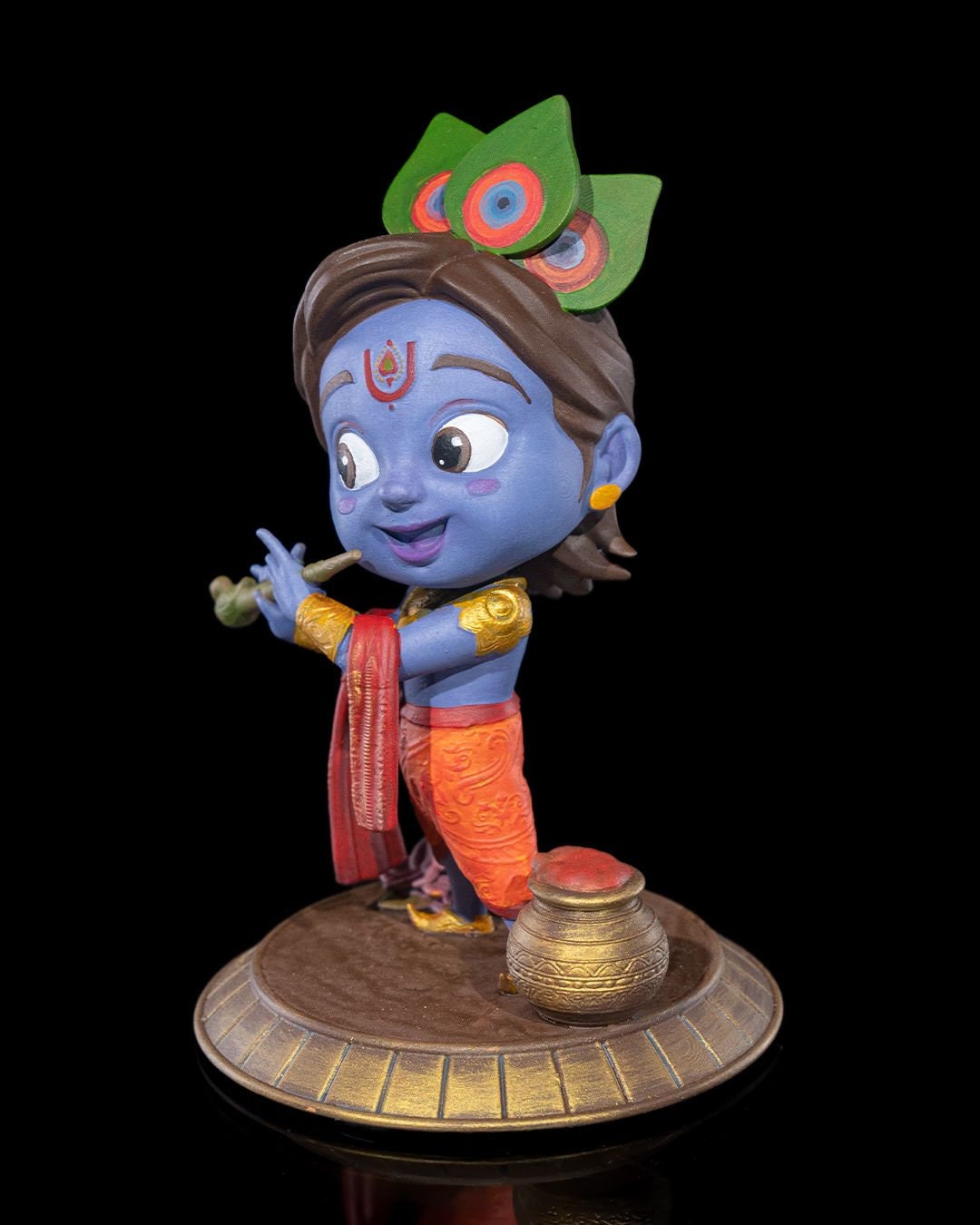 Chibi Krishna - The Divine Child 'unpainted'