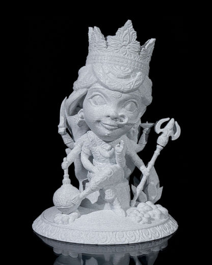 Chibi Durga- The Victorious Conqueror  'unpainted'