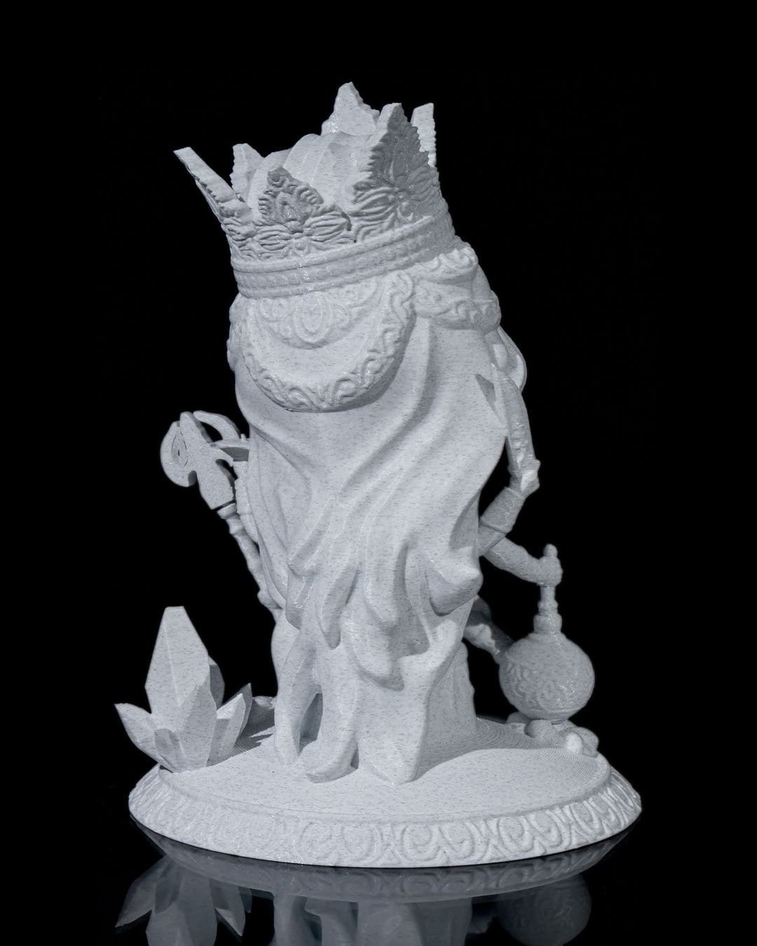 Chibi Durga- The Victorious Conqueror  'unpainted'