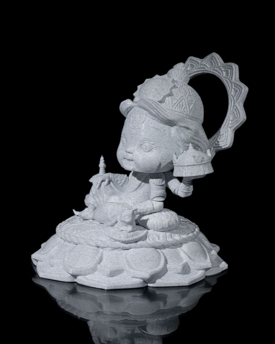 Chibi Kubera - God of Prosperity  'unpainted'