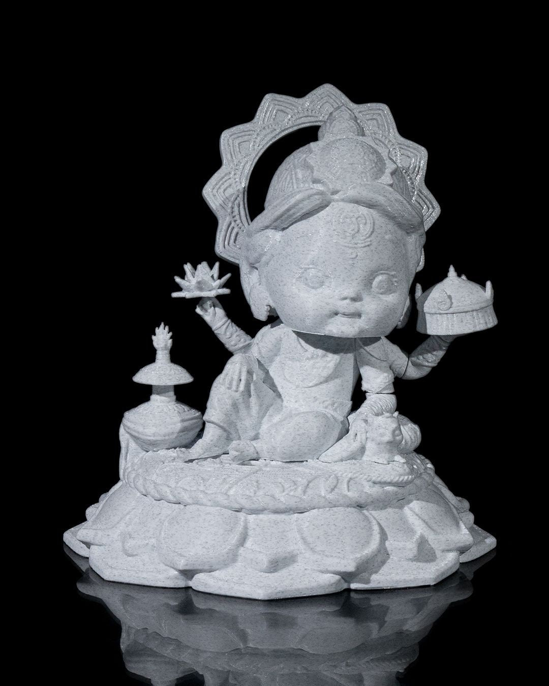 Chibi Kubera - God of Prosperity  'unpainted'