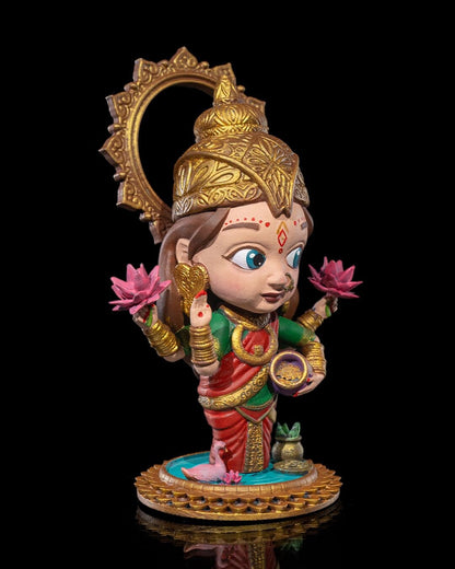 Chibi Lakshmi - Goddess of Wealth  'unpainted'
