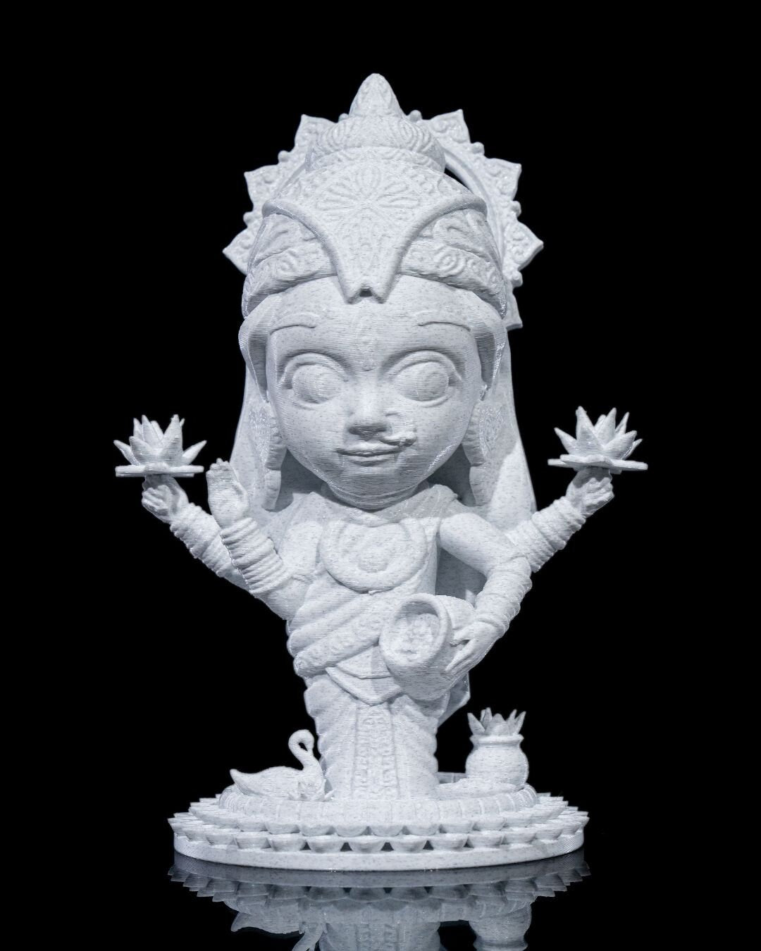 Chibi Lakshmi - Goddess of Wealth  'unpainted'