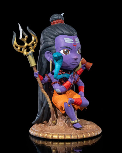 Chibi Shiva - The Destroyer Cute  'unpainted'