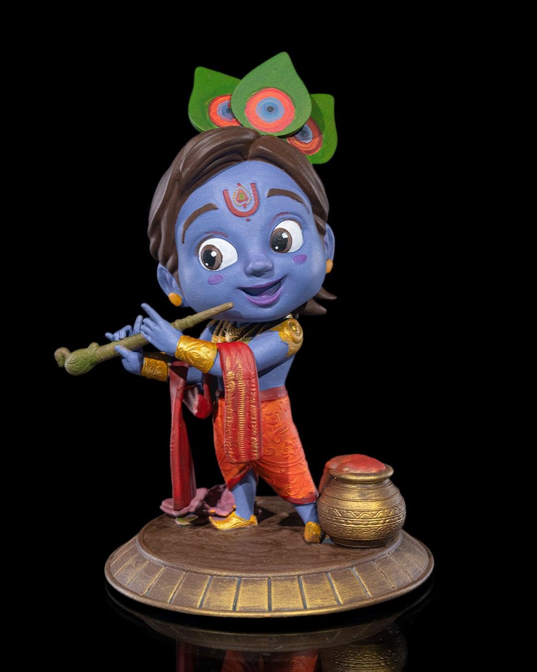 Chibi Krishna - The Divine Child 'unpainted'