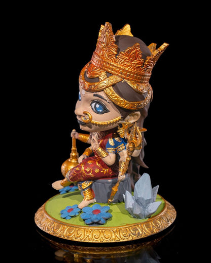 Chibi Durga- The Victorious Conqueror  'unpainted'