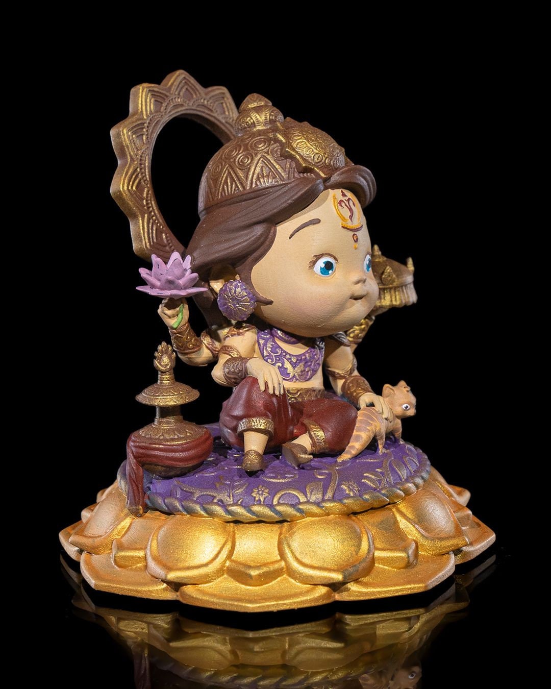 Chibi Kubera - God of Prosperity  'unpainted'