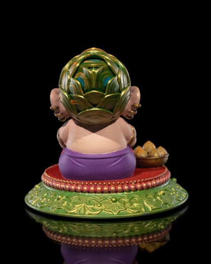 Chibi Ganesh Baby - Lover of Ladoos  'unpainted'