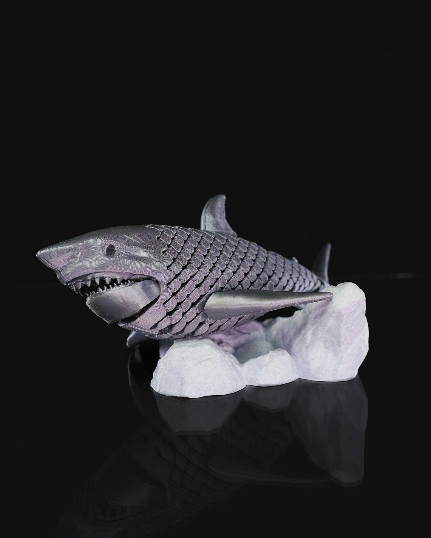 Great white shark fidget toy "30+ Colors to choose from"
