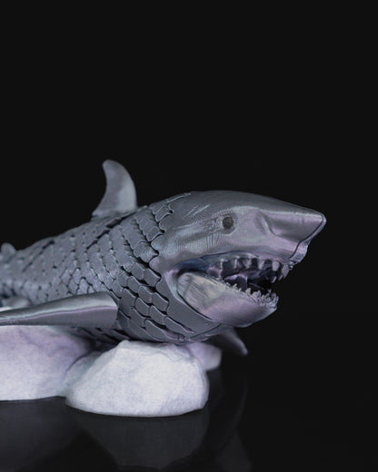Great white shark fidget toy "30+ Colors to choose from"