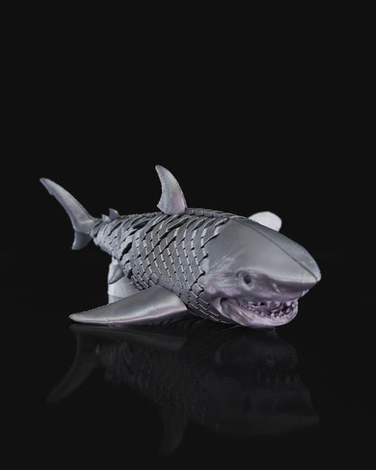 Great white shark fidget toy "30+ Colors to choose from"