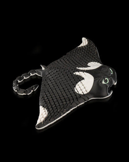 Manny, the Manta Ray - Multi-Color 3D Printed Model
