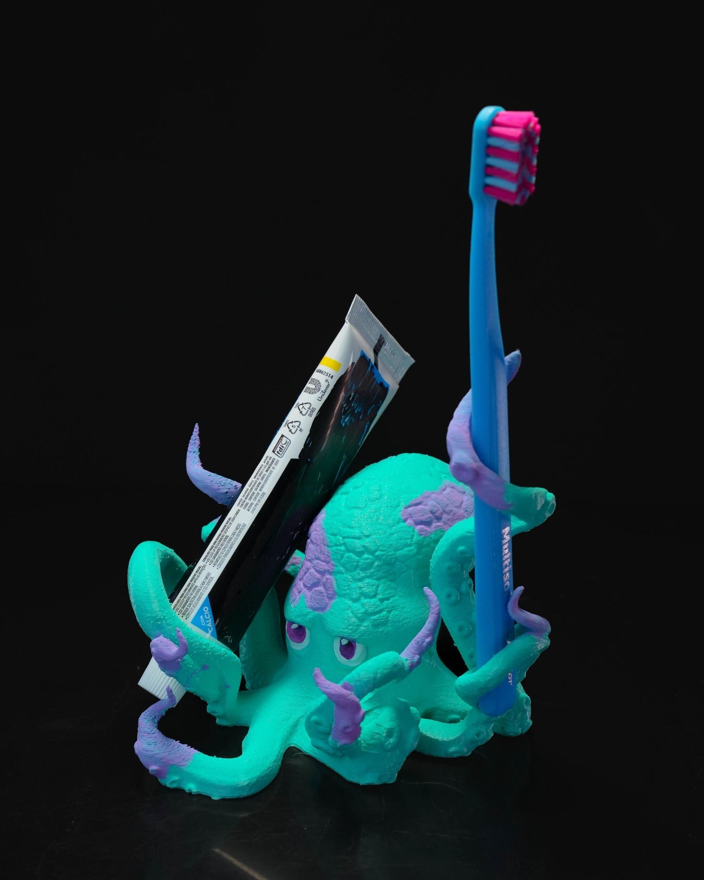 Octopus Toothbrush Holder - Standing – A Whimsical Touch for Your Bathroom