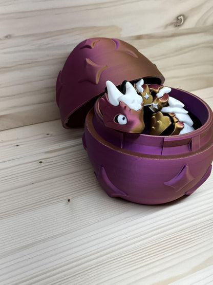 Atria the dragon with a custom egg