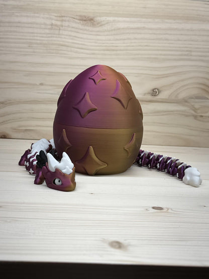 Atria the dragon with a custom egg