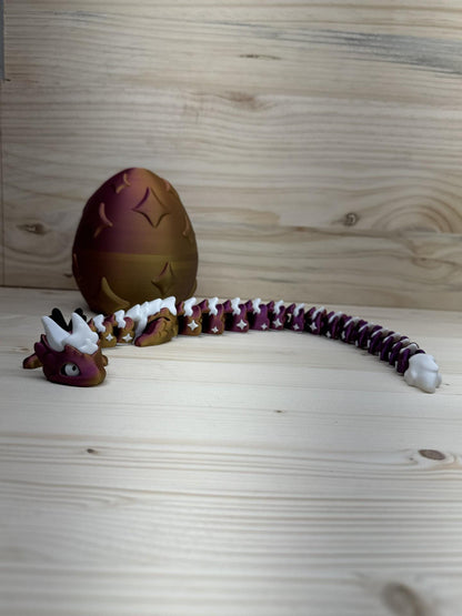 Atria the dragon with a custom egg