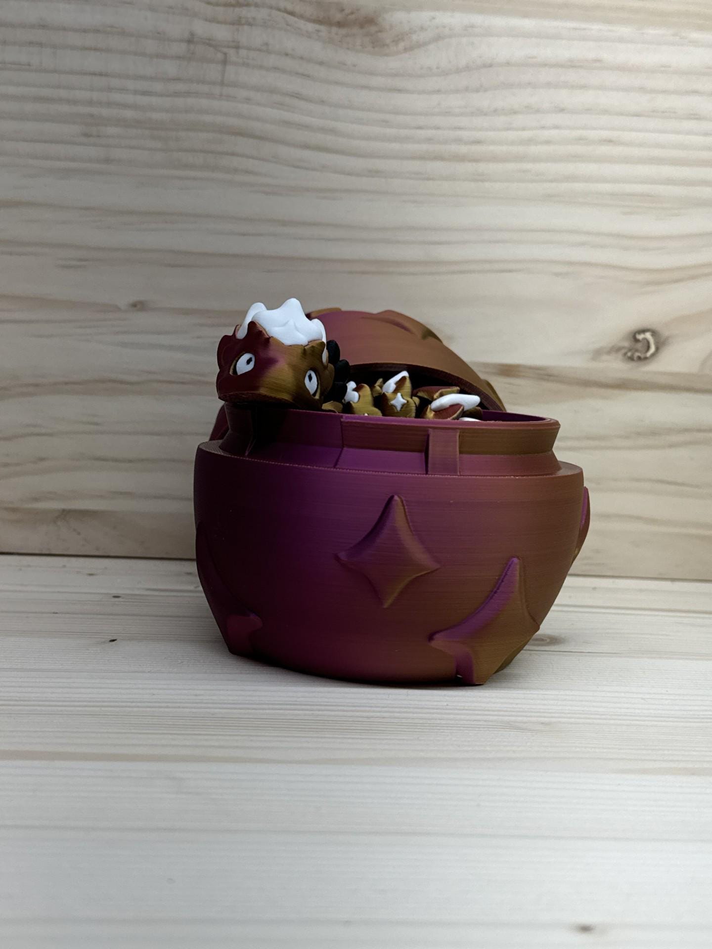 Atria the dragon with a custom egg