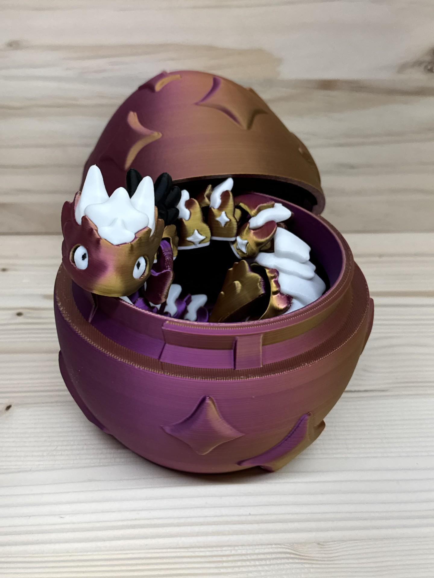 Atria the dragon with a custom egg