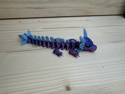 neon city Glow-in-the-Dark Axolotl Dragon