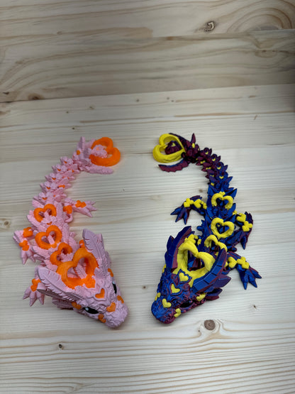 Baby Dark/Light heart and dragon 30+ custom colors