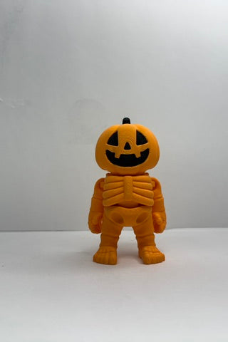 Large Pumpkin Skeleton Man – Halloween Collectible