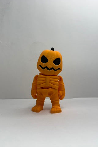 Large Pumpkin Skeleton Man – Halloween Collectible