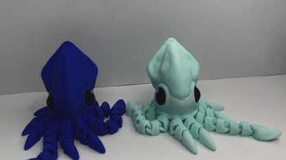 Poseable Squid Buddy – Ocean Explorer Edition